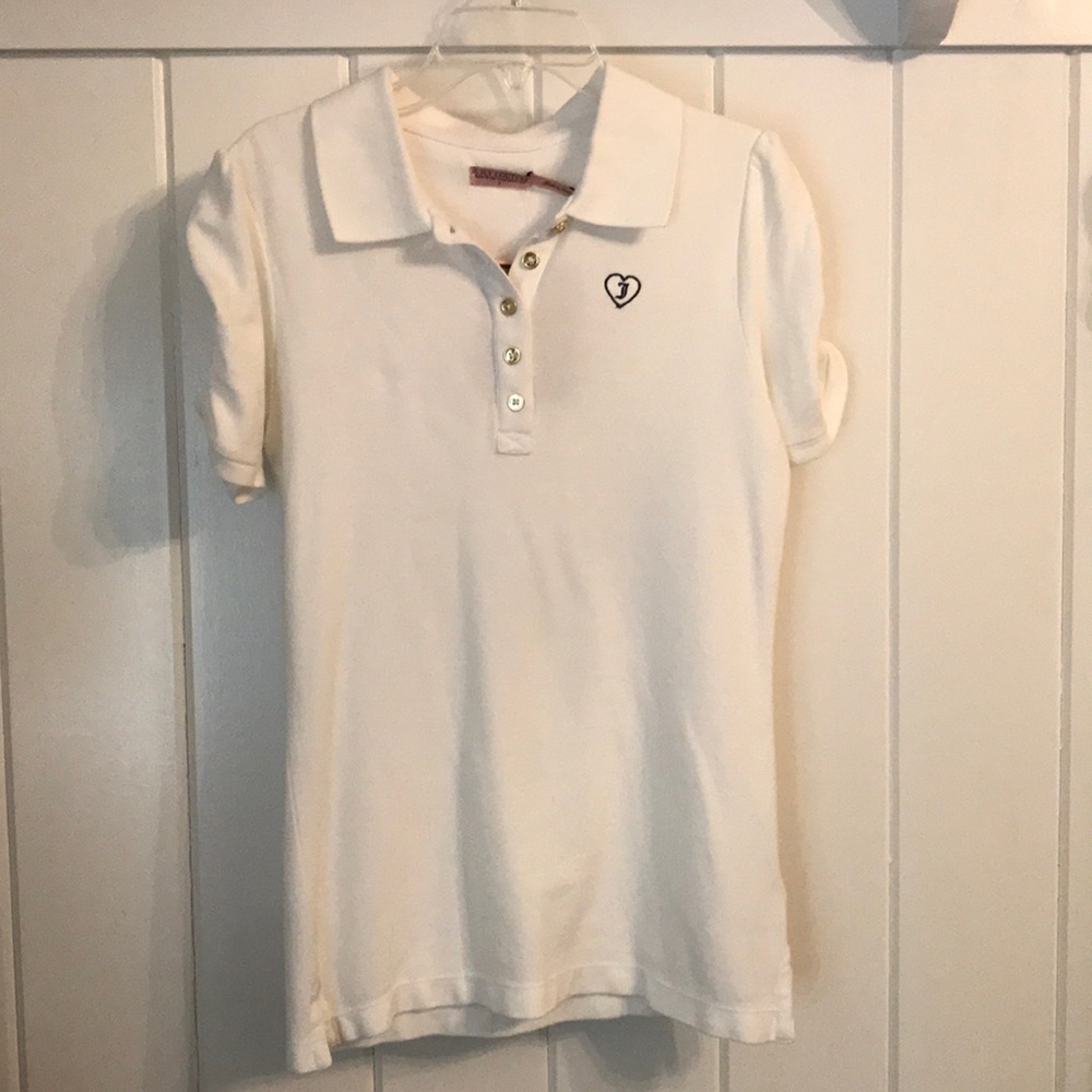 Juicy white polo
